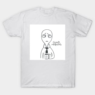 Good Morning Cartoon T-Shirt